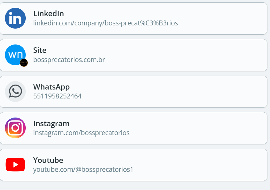 clique aqui e tenha acesso a todos os links